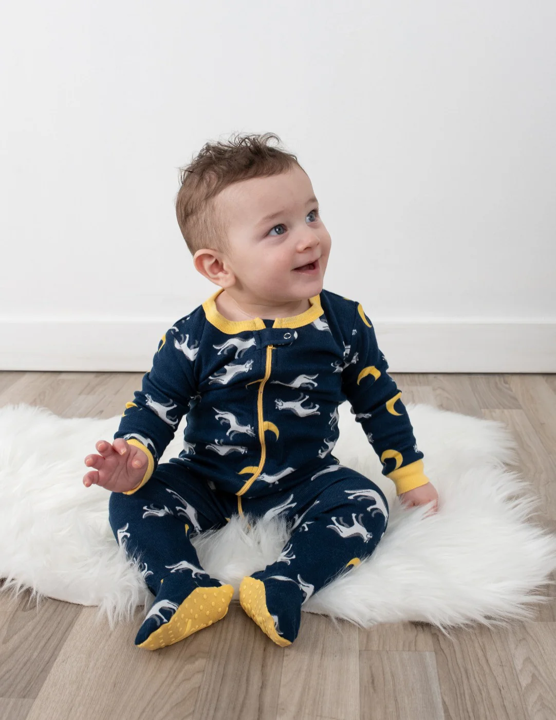 Baby Footed Wild Animals Pajamas - Image 3