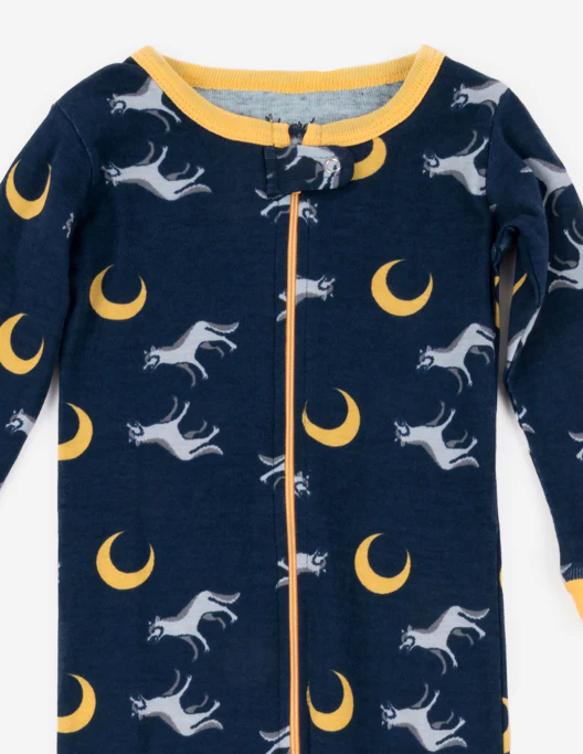 Baby Footed Wild Animals Pajamas - Image 5