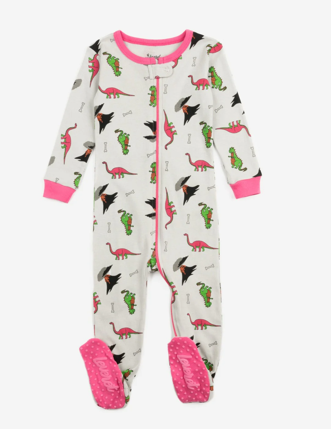 Baby Footed Dinosaur Pajamas - Image 2