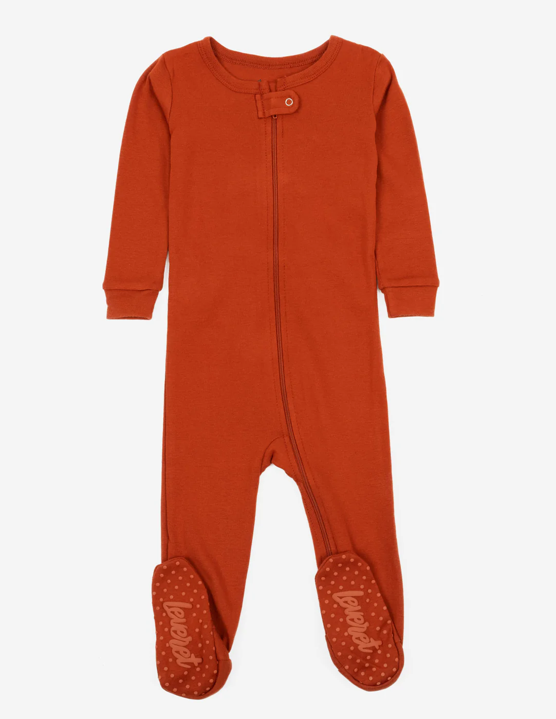 Solid Color Boho Footed Pajamas - Image 2