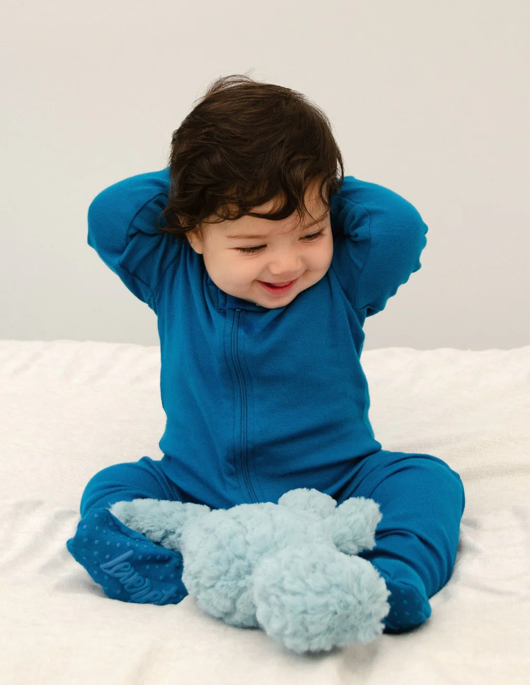 Solid Color Boho Footed Pajamas - Image 7