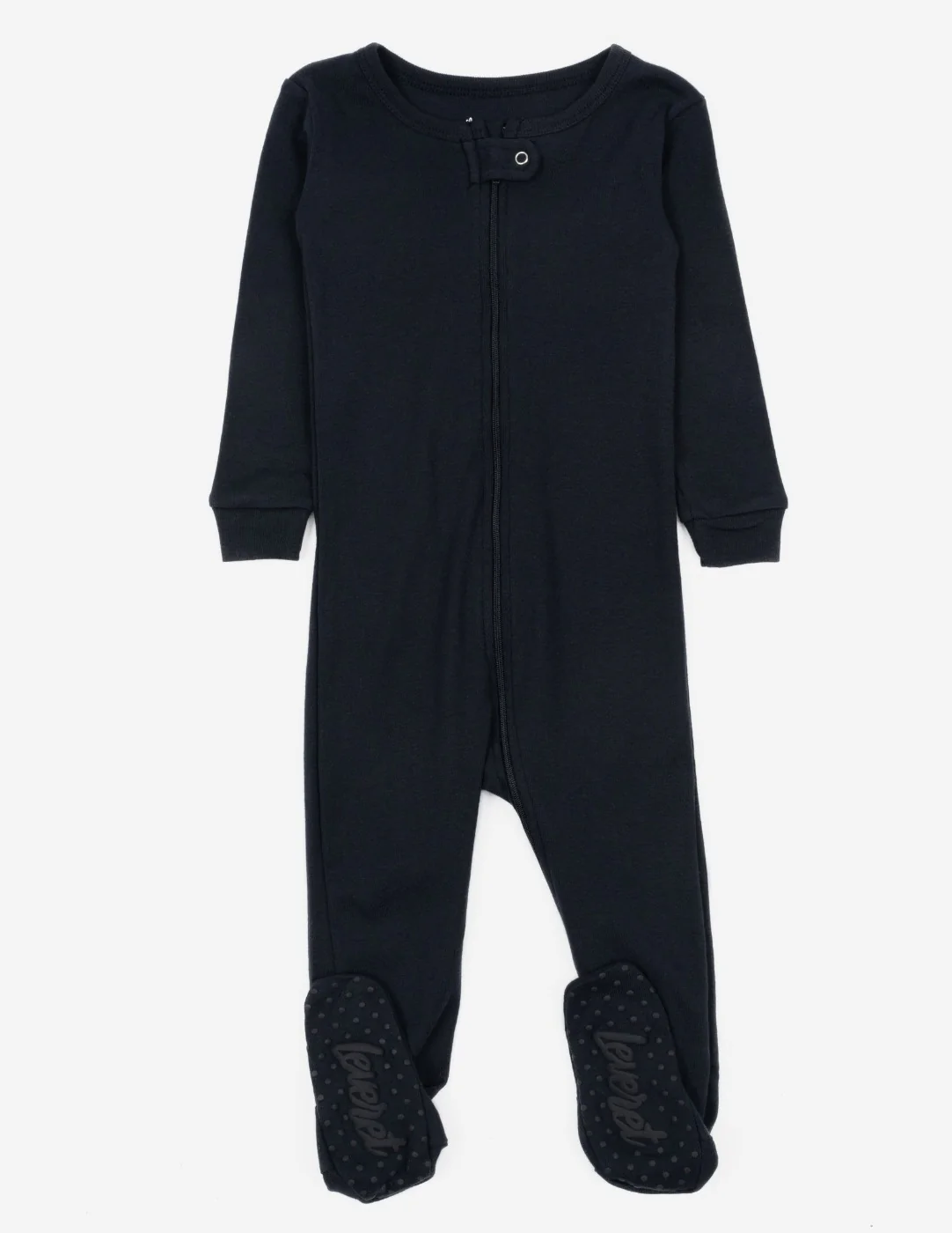 Solid Color Neutral Footed Pajamas - Image 10