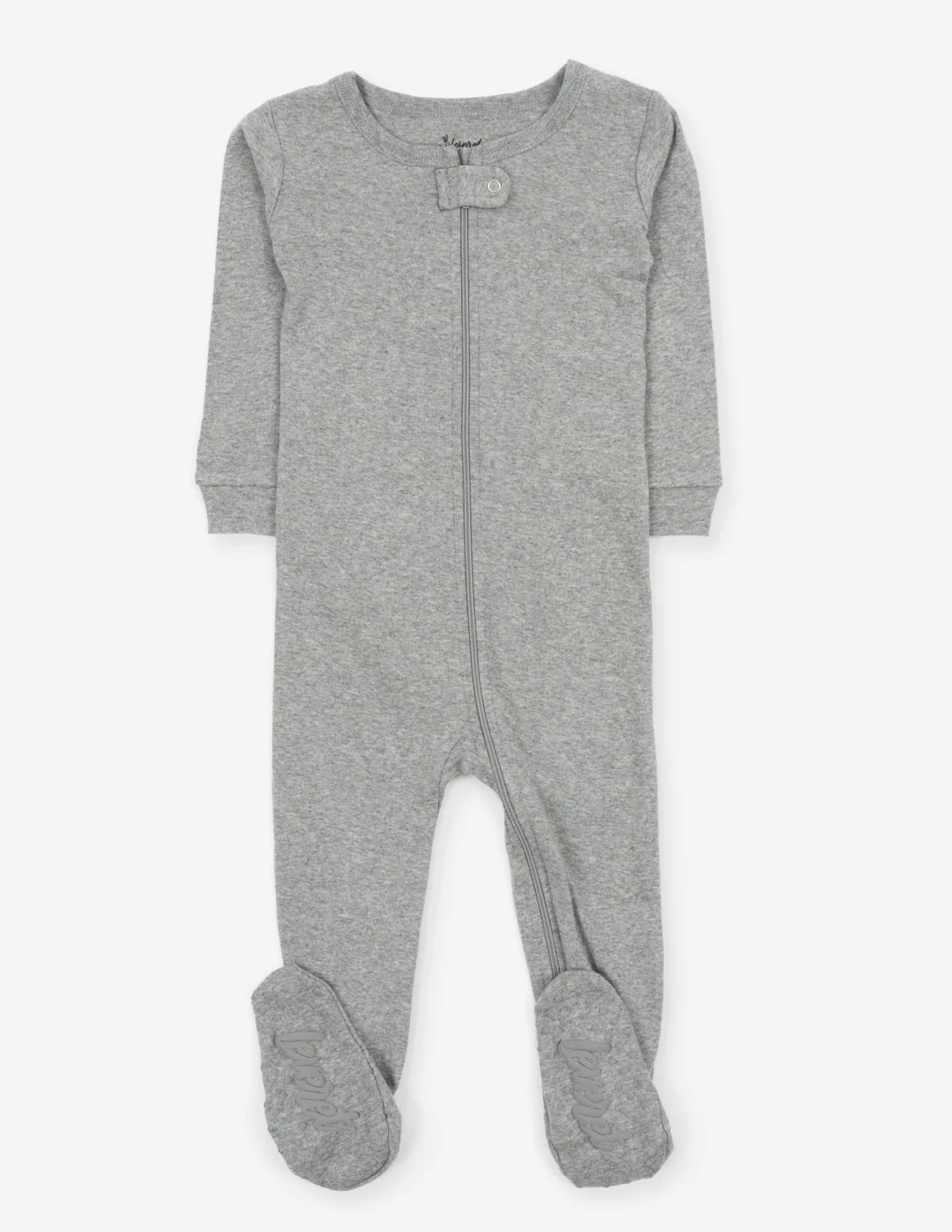 Solid Color Neutral Footed Pajamas - Image 12