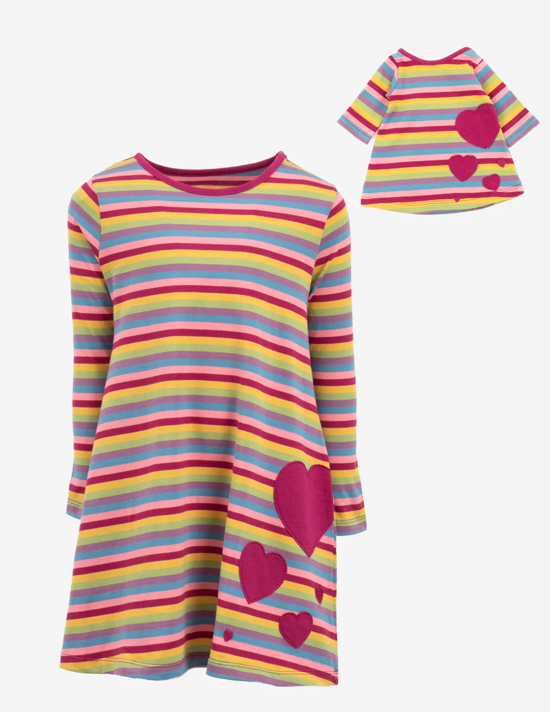 Matching Girl & Doll Cotton Dress - Image 11
