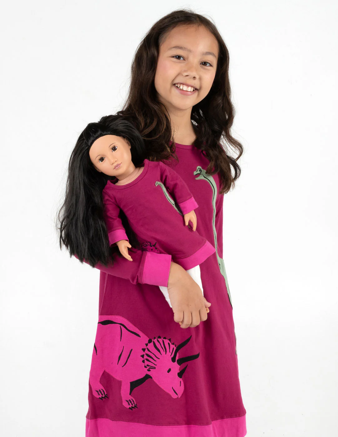 Matching Girl & Doll Cotton Dress - Image 14