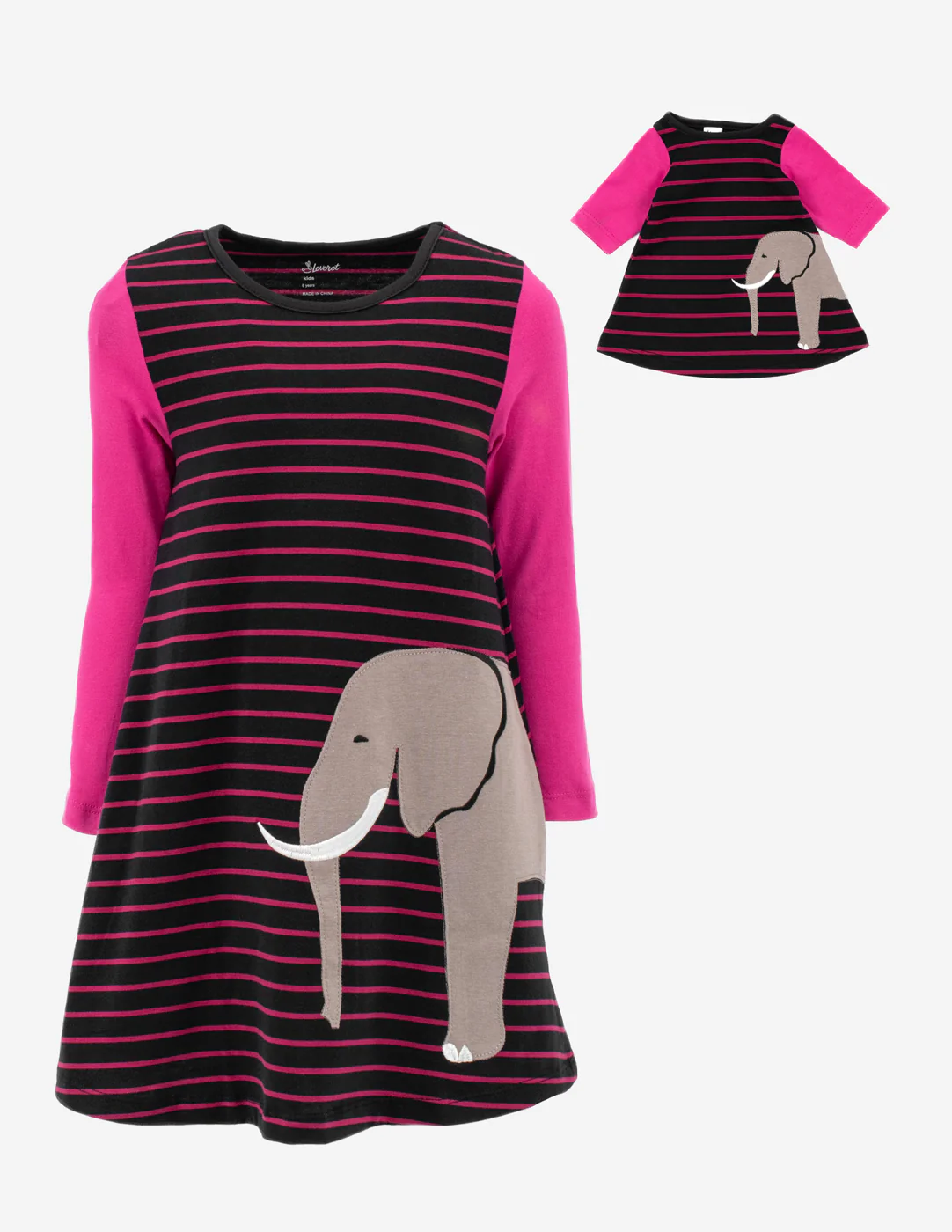Matching Girl & Doll Cotton Dress - Image 16