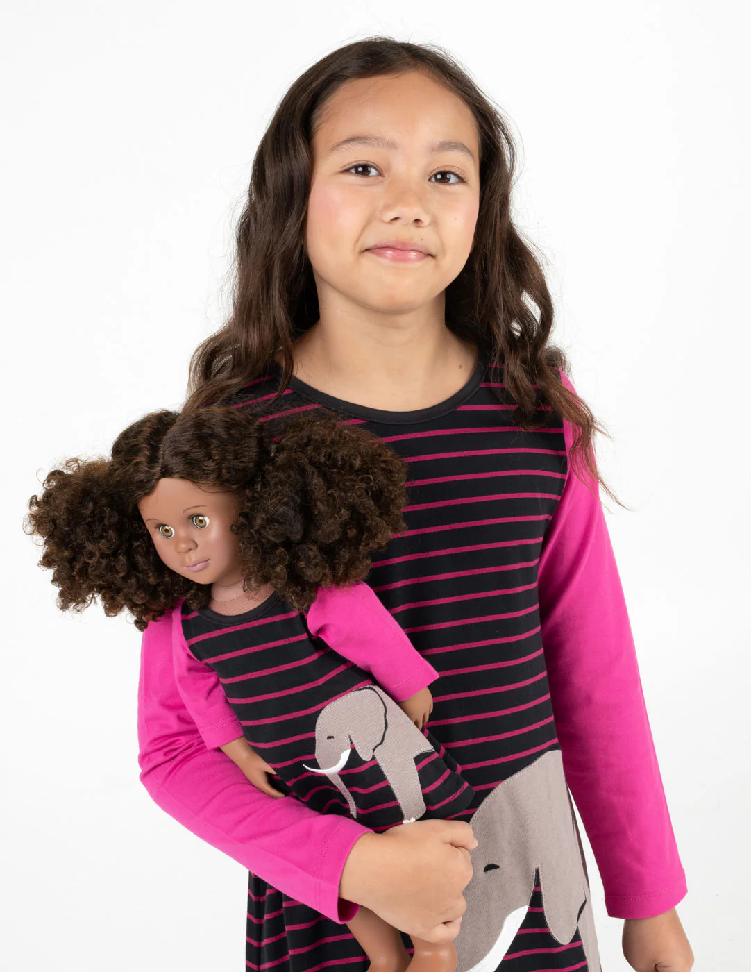 Matching Girl & Doll Cotton Dress - Image 17