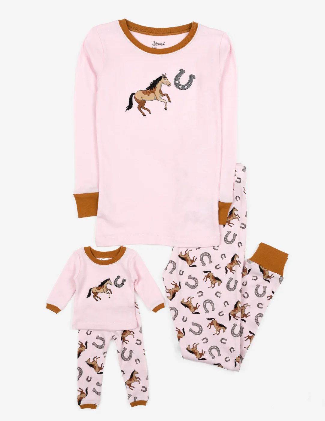 Matching Girl & Doll Horse Pajamas - Image 3
