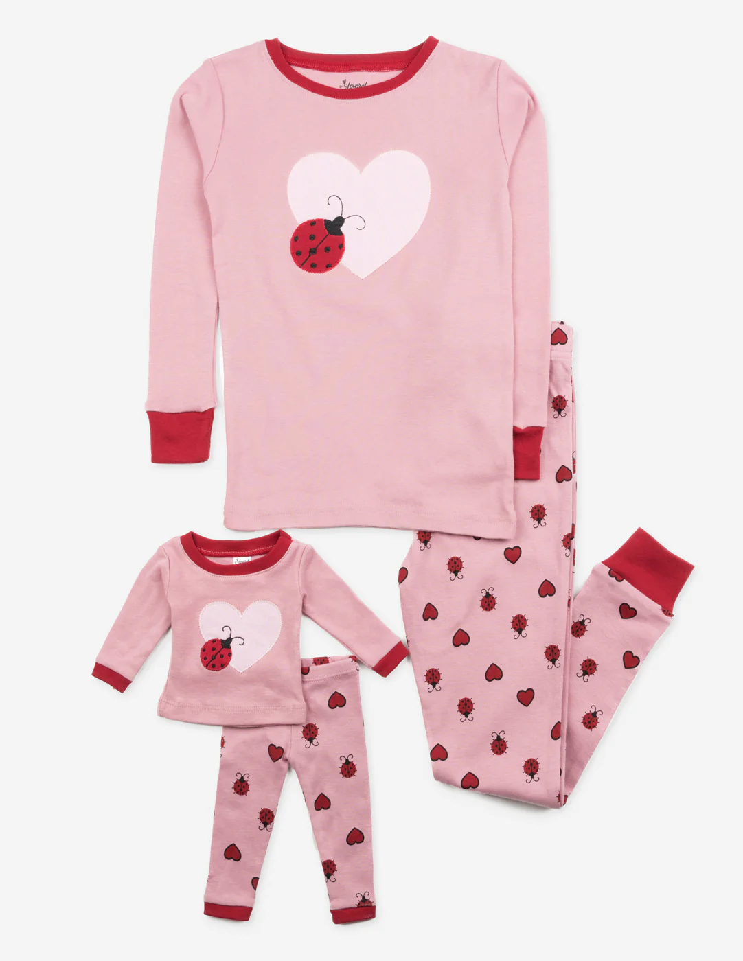 Matching Girl & Doll Ladybug Pajamas - Image 2