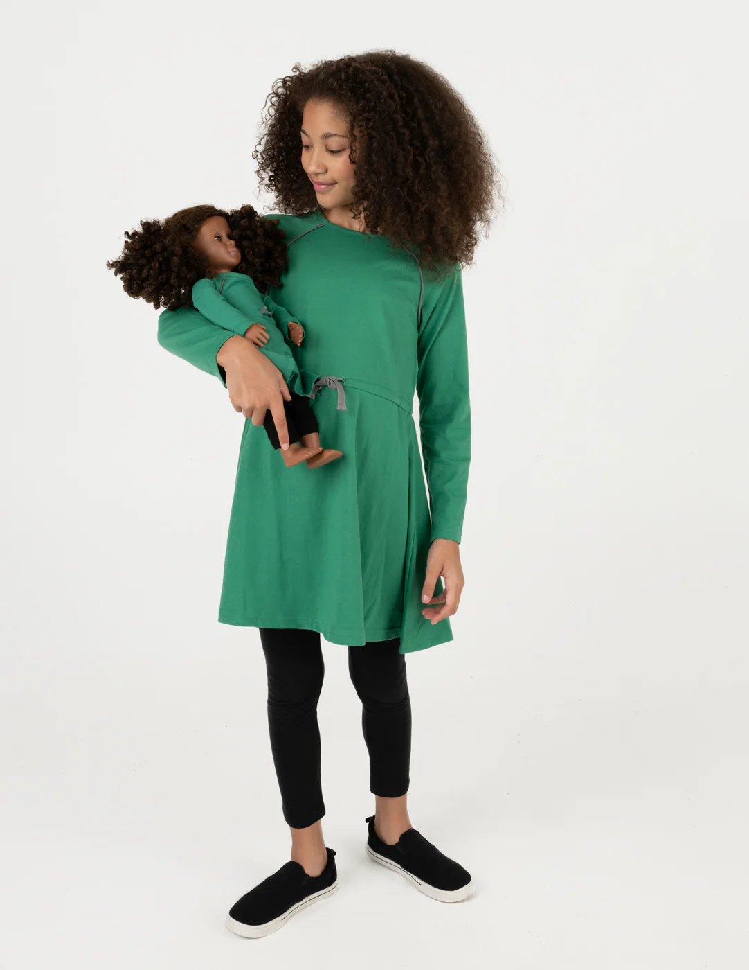 Matching Girl & Doll Drawstring Dress Colors - Image 2