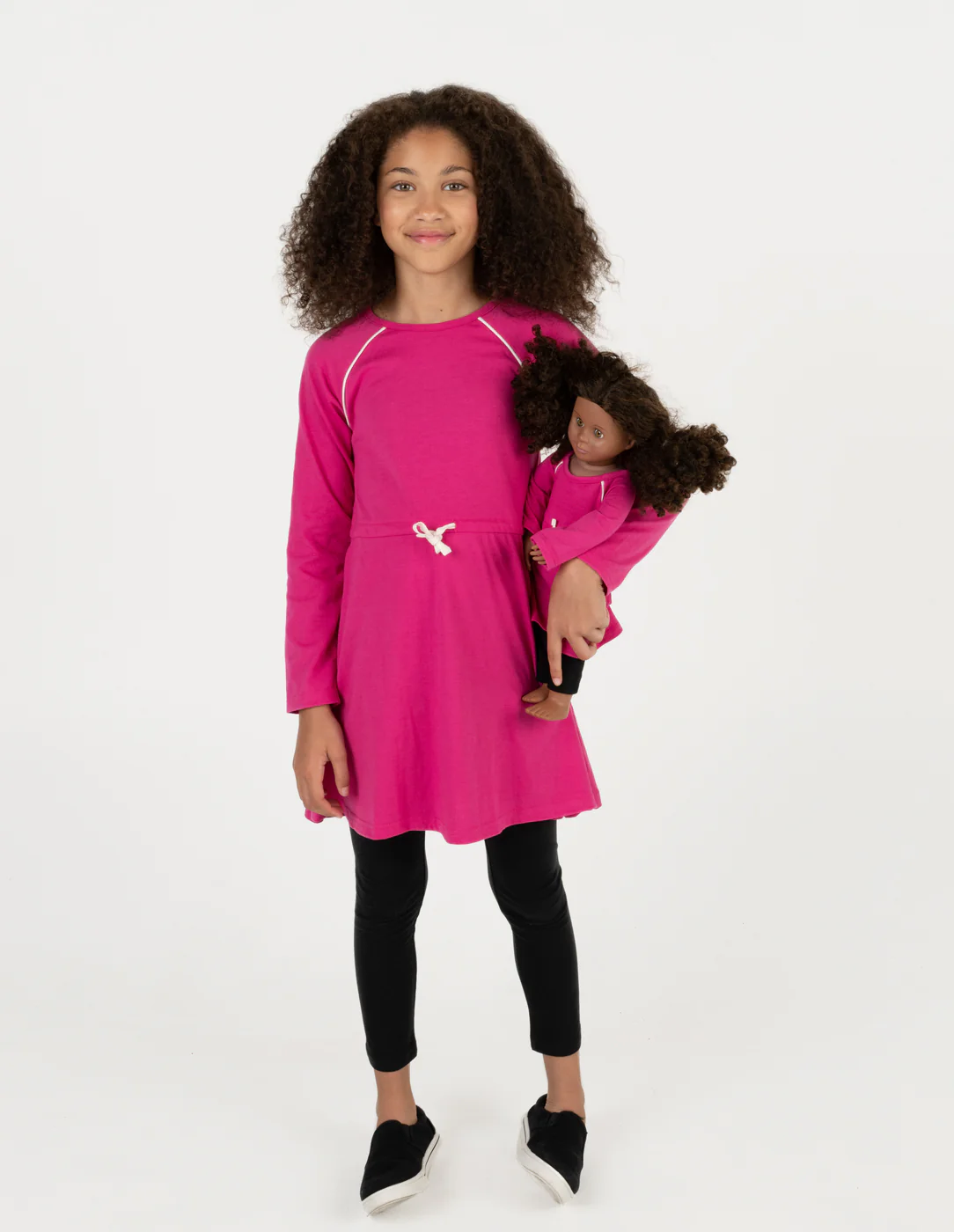 Matching Girl & Doll Drawstring Dress Colors - Image 3