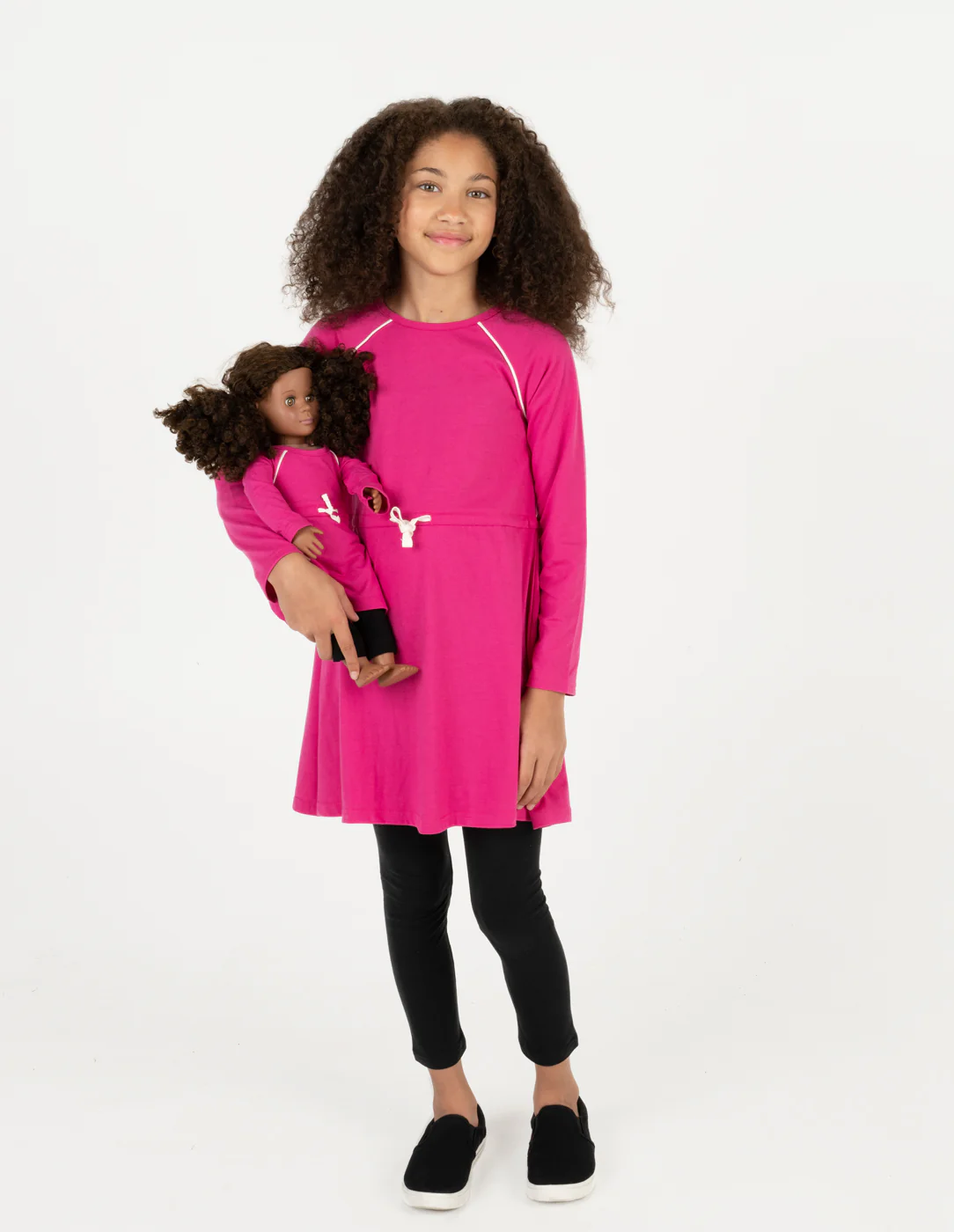 Matching Girl & Doll Drawstring Dress Colors - Image 4
