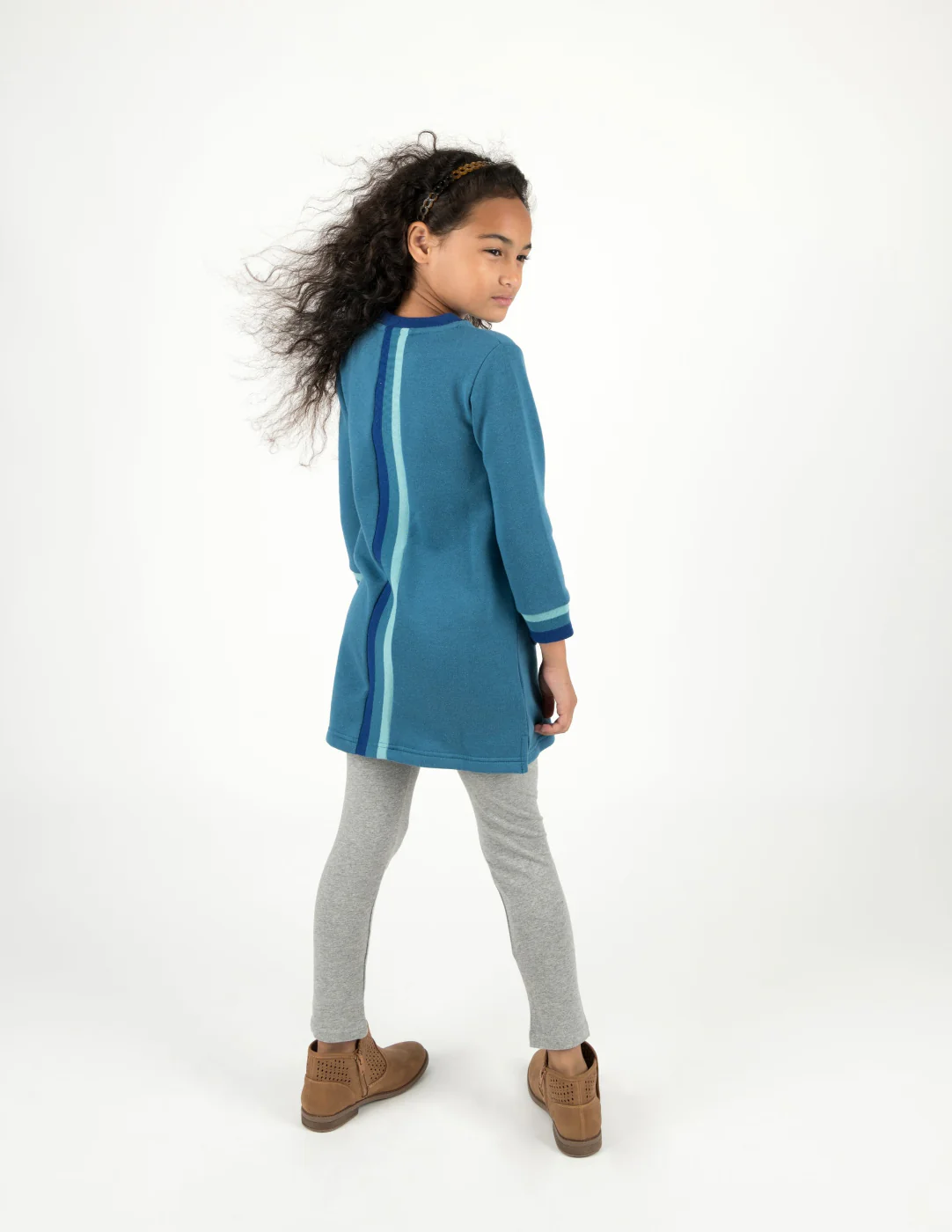Matching Girl & Doll Sweatshirt Tunic Dress - Image 16