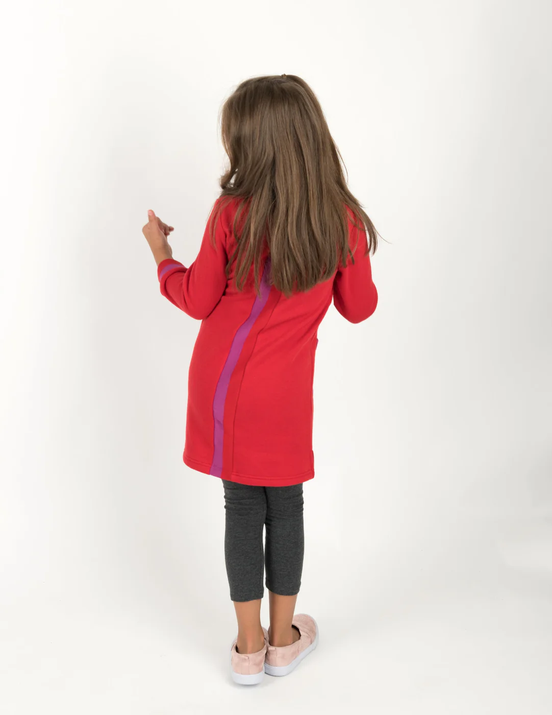 Matching Girl & Doll Sweatshirt Tunic Dress - Image 19