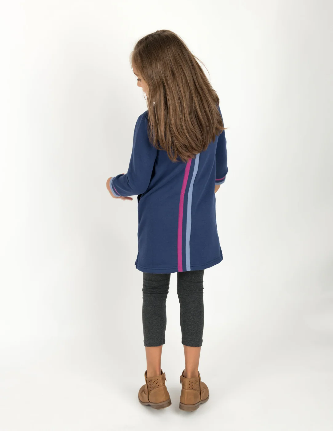 Matching Girl & Doll Sweatshirt Tunic Dress - Image 23