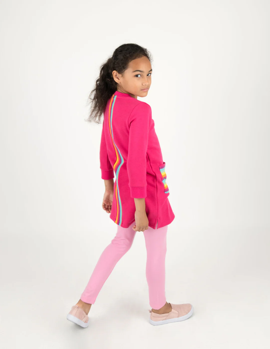 Matching Girl & Doll Sweatshirt Tunic Dress - Image 3