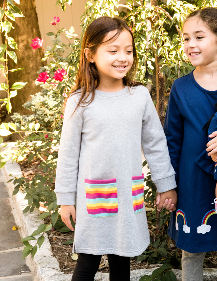 Matching Girl & Doll Sweatshirt Tunic Dress - Image 5