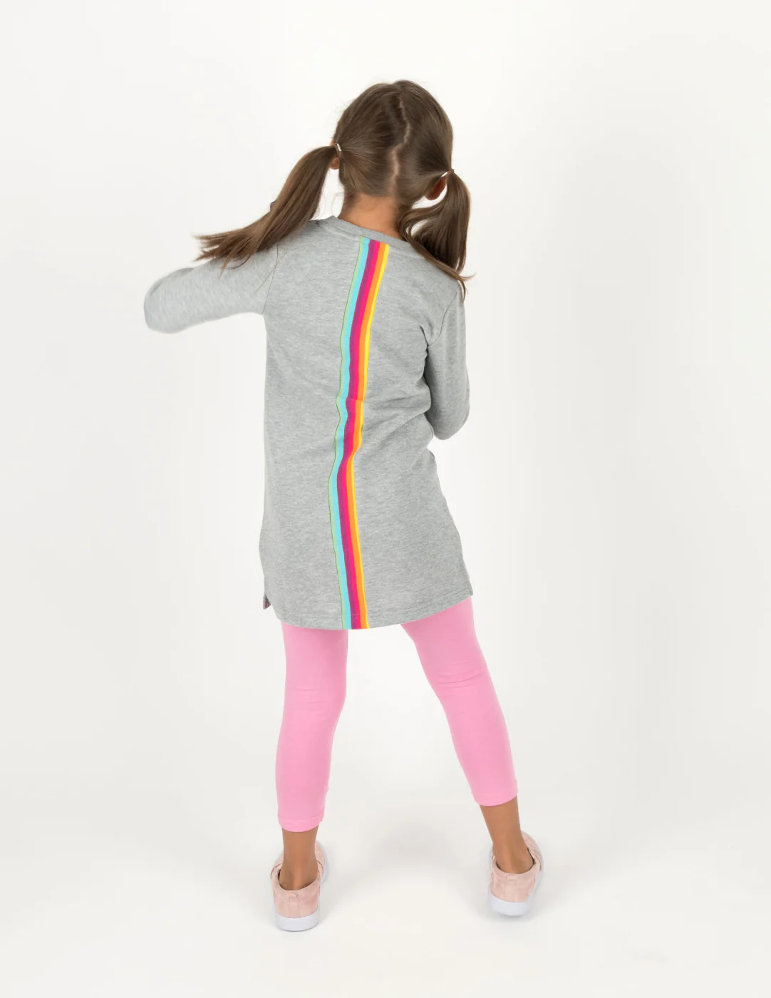 Matching Girl & Doll Sweatshirt Tunic Dress - Image 7