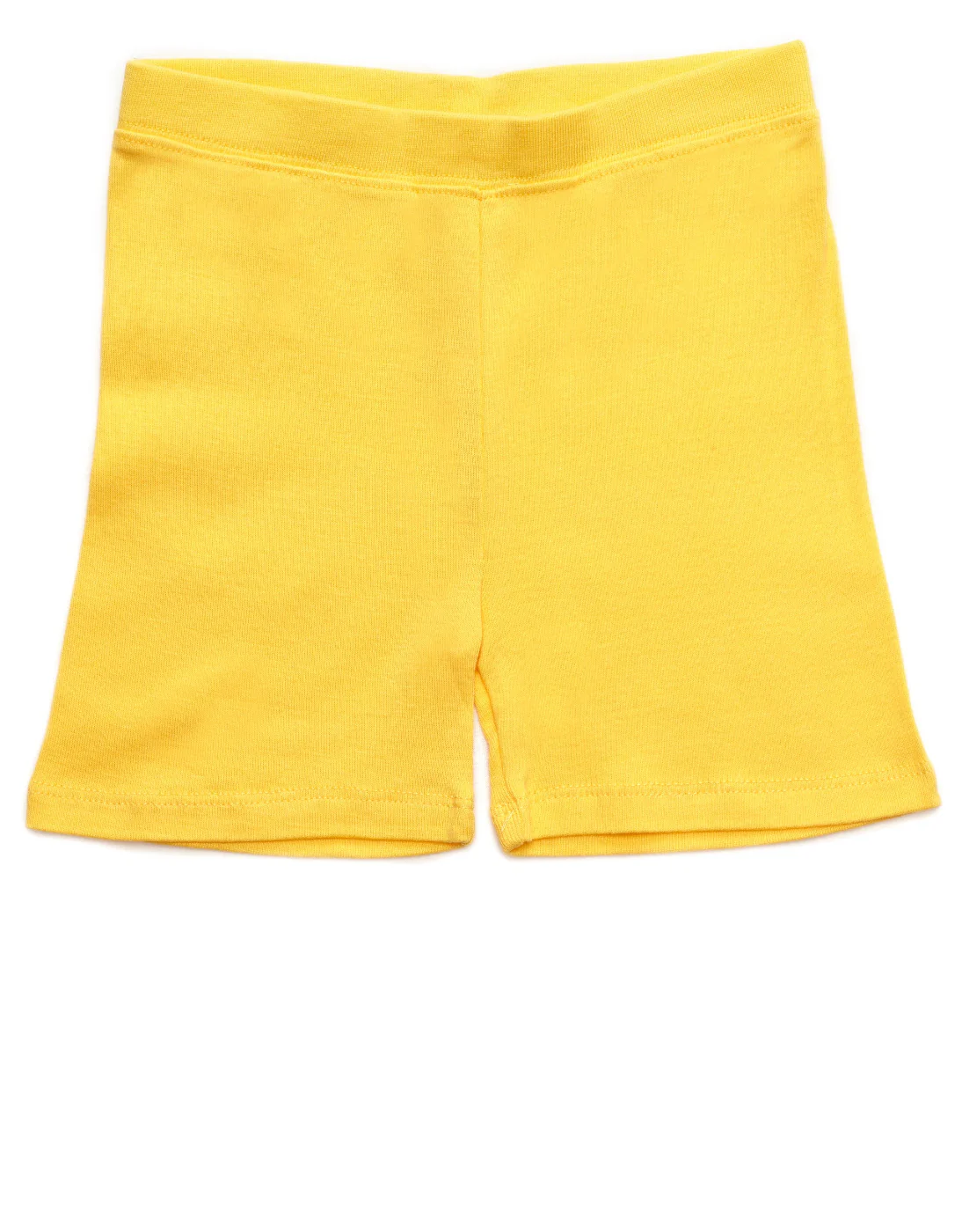 Kids Classic Solid Color Cotton Shorts - Image 2