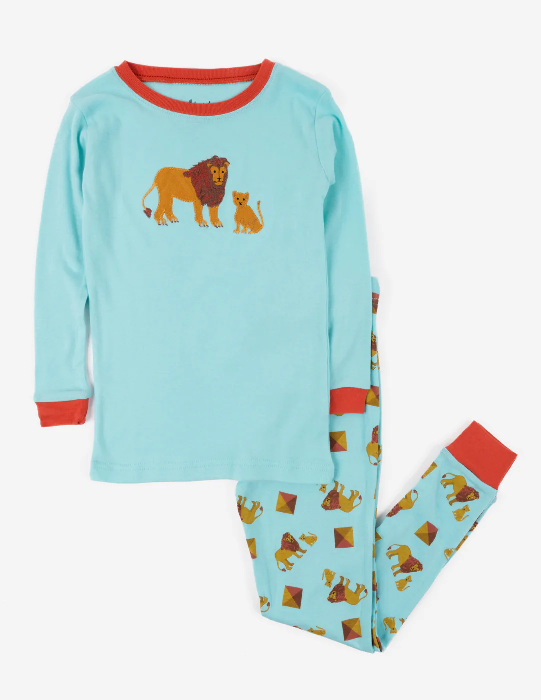 Kids Long Sleeve Cotton Pajamas - Image 11