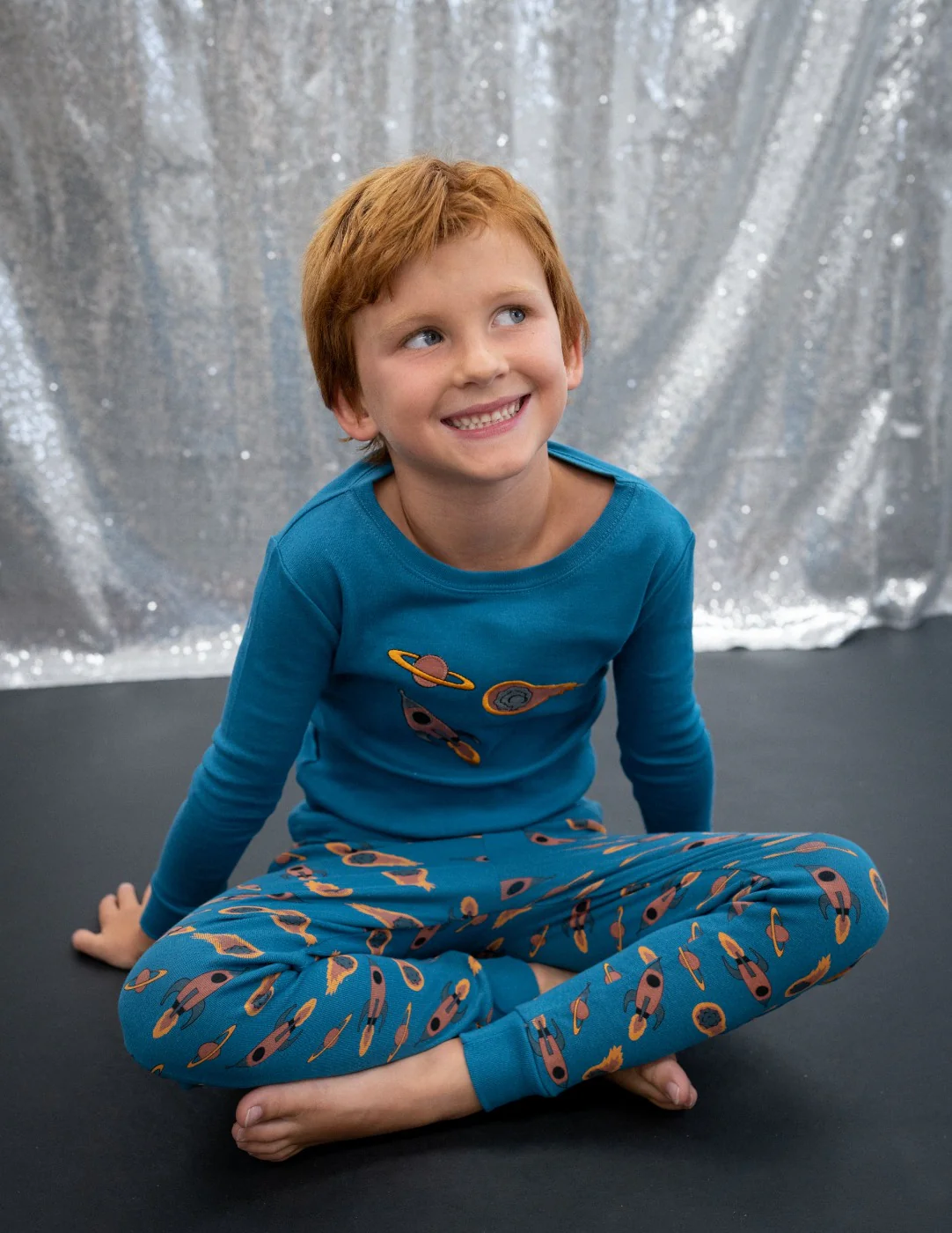 Moon & Stars Cotton Pajamas - Image 8