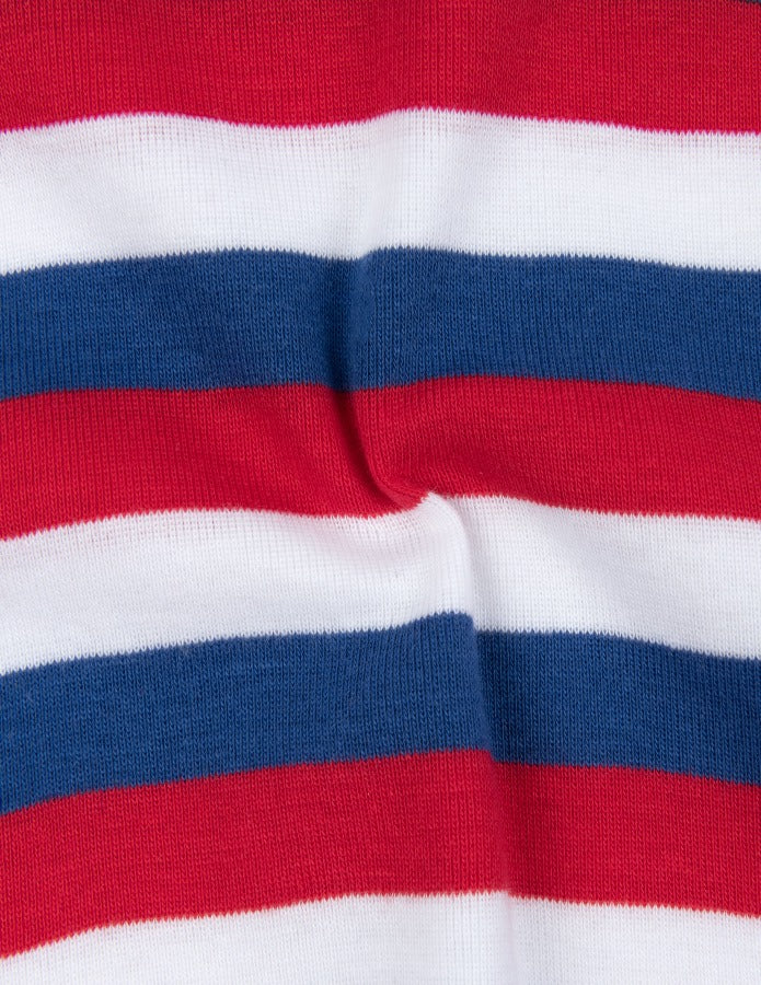 Red Striped Cotton Pajamas - Image 2