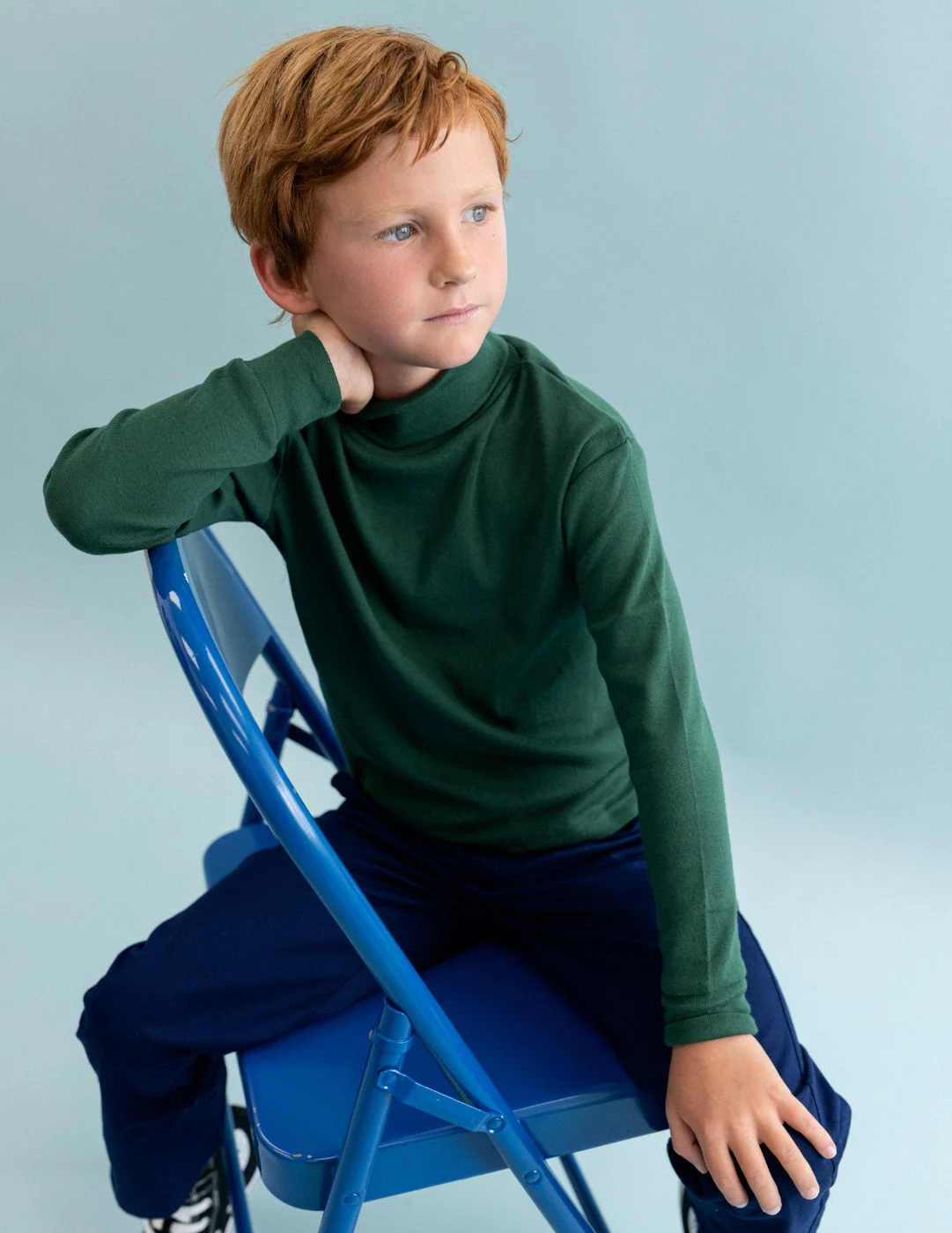 Cotton Boho Turtleneck Shirts - Image 14