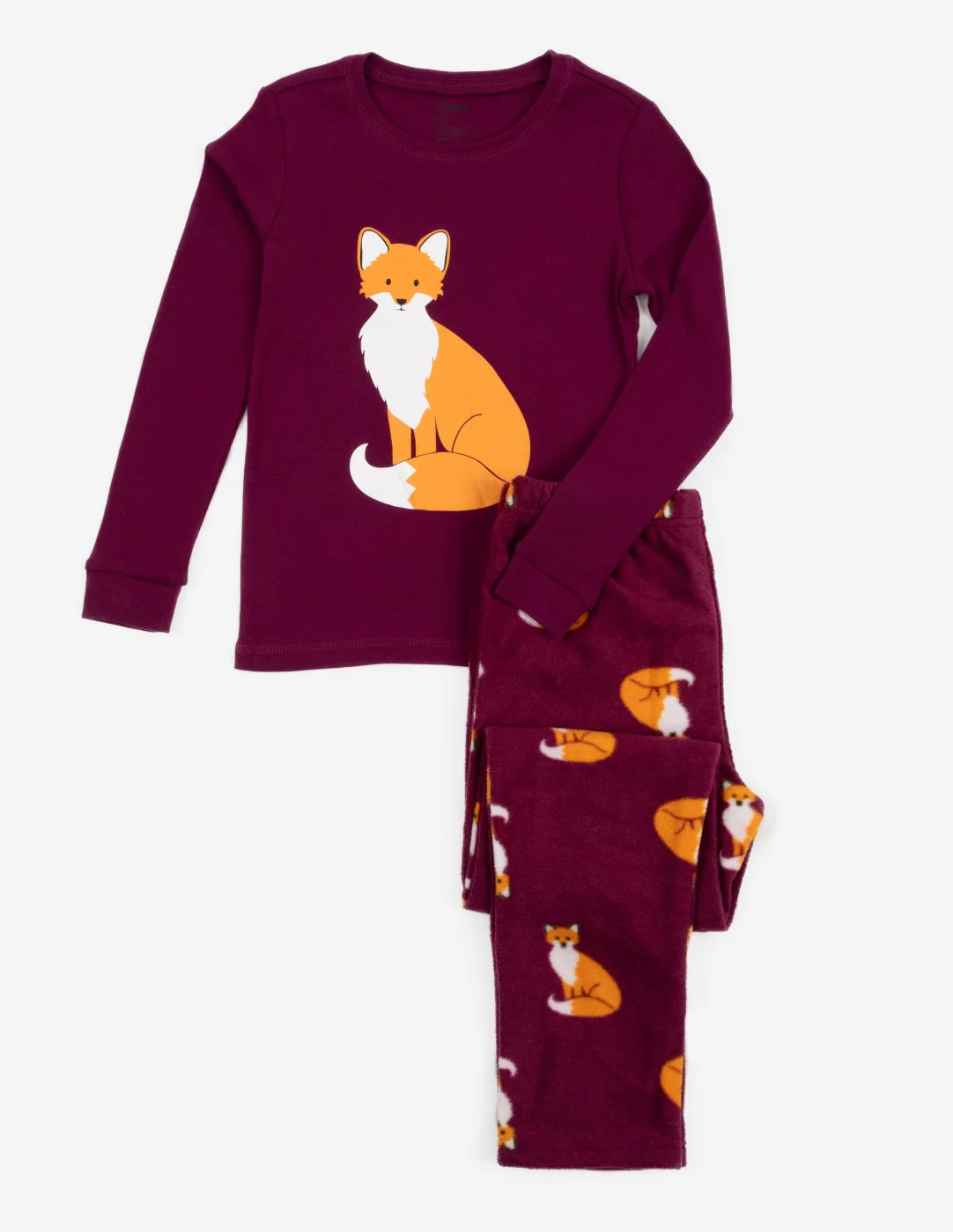 Fleece Animal Print Pajamas - Image 2