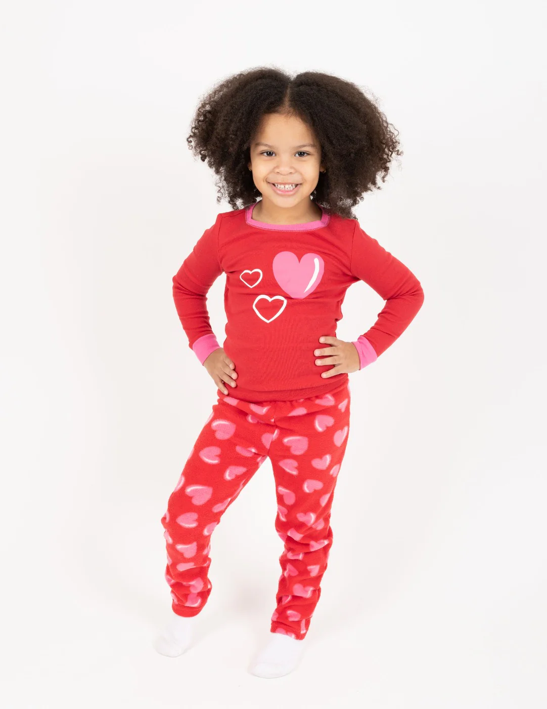 Fleece Print Pajamas - Image 2