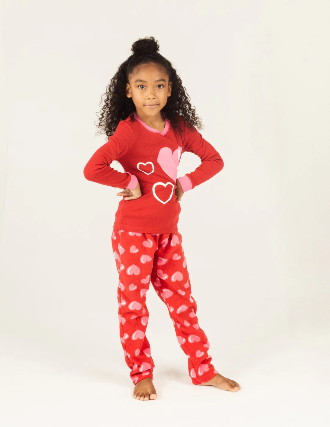 Fleece Print Pajamas - Image 3
