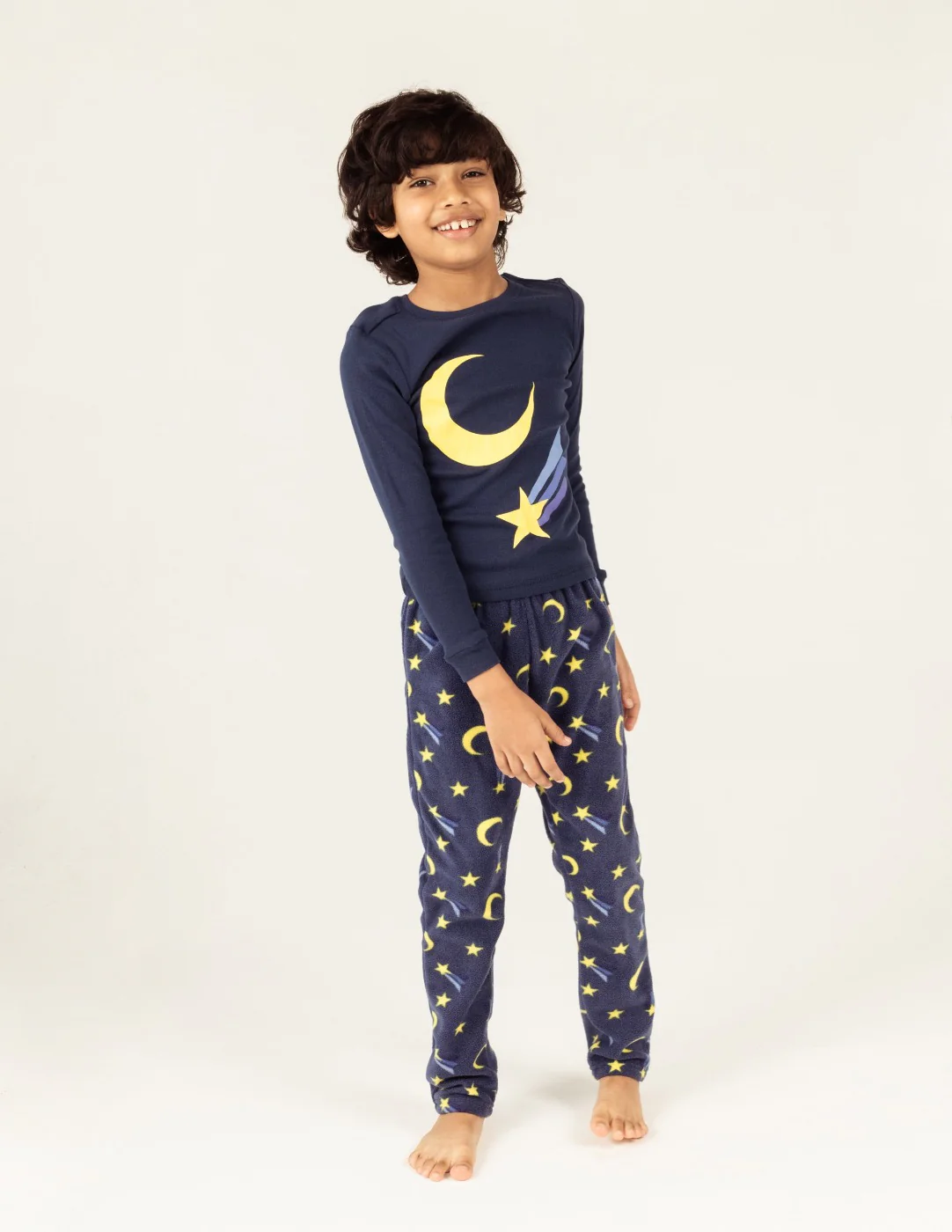 Fleece Print Pajamas - Image 5