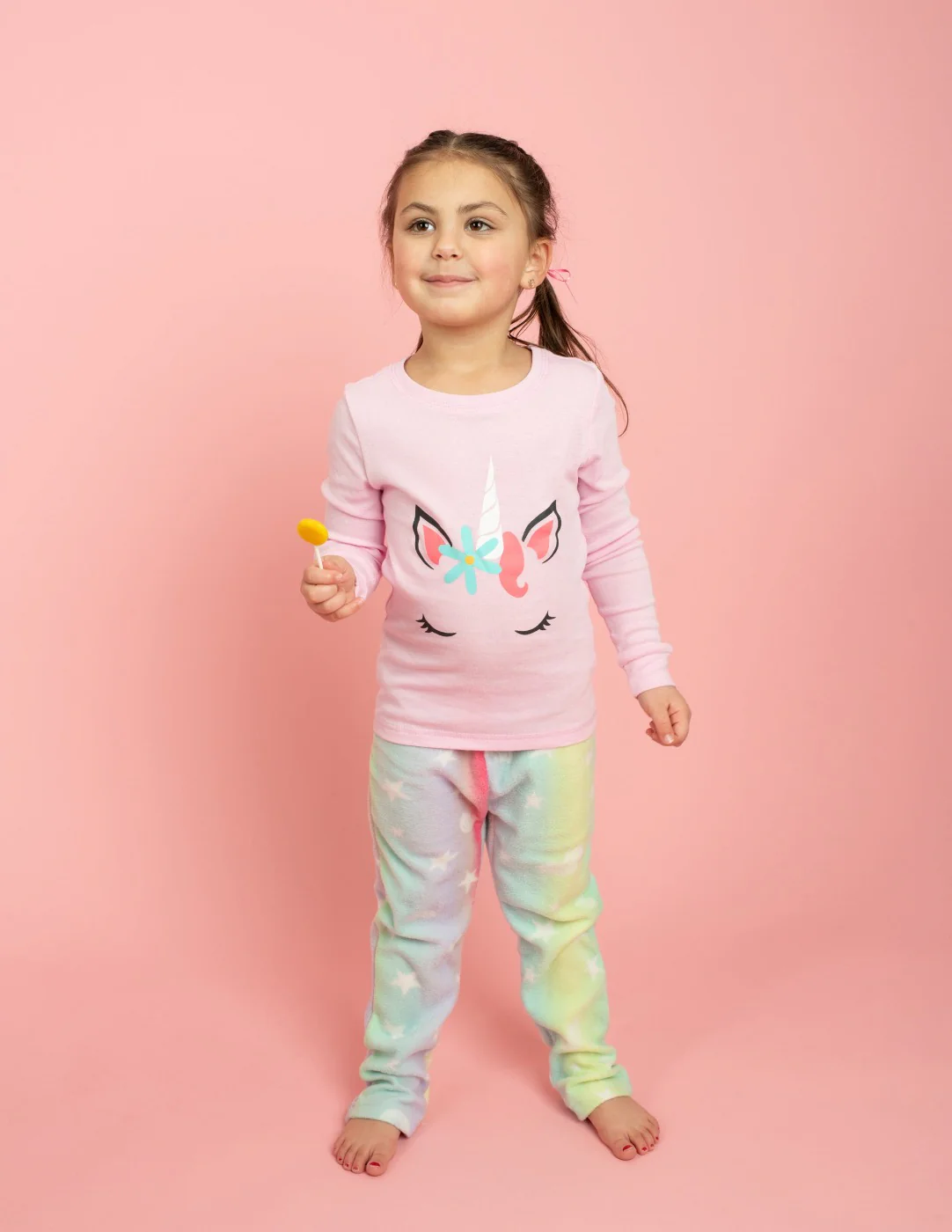 Fleece Print Pajamas - Image 9