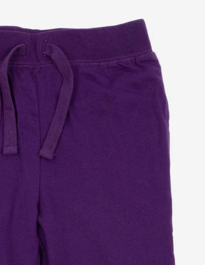 Solid Boho Color Drawstring Pants - Image 2