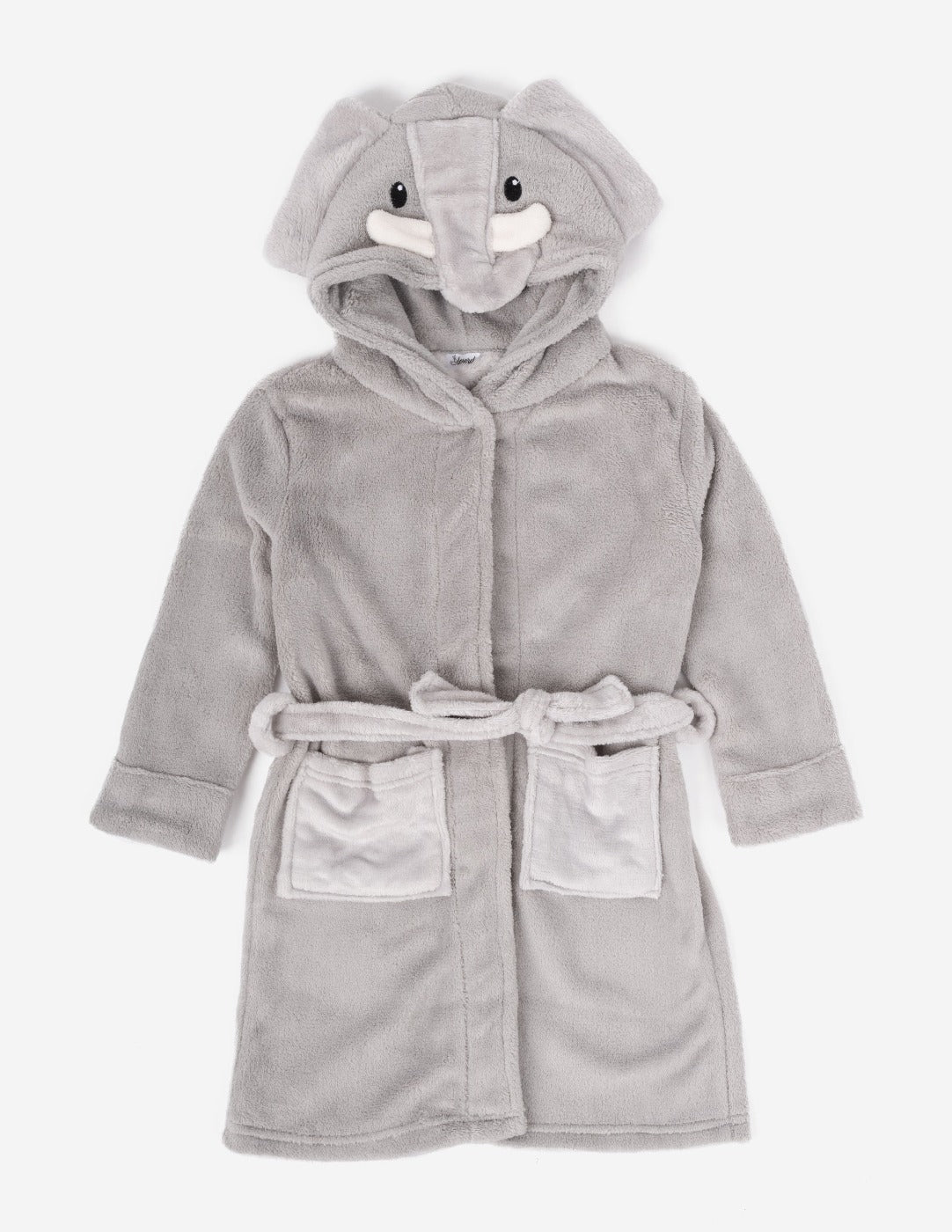Kids Hooded Fleece Animal Robe - Image 12