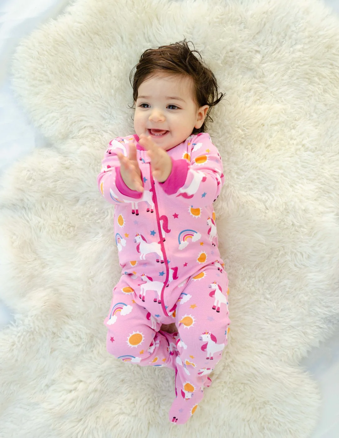 Baby Footed Horse & Unicorn Pajamas - Image 9