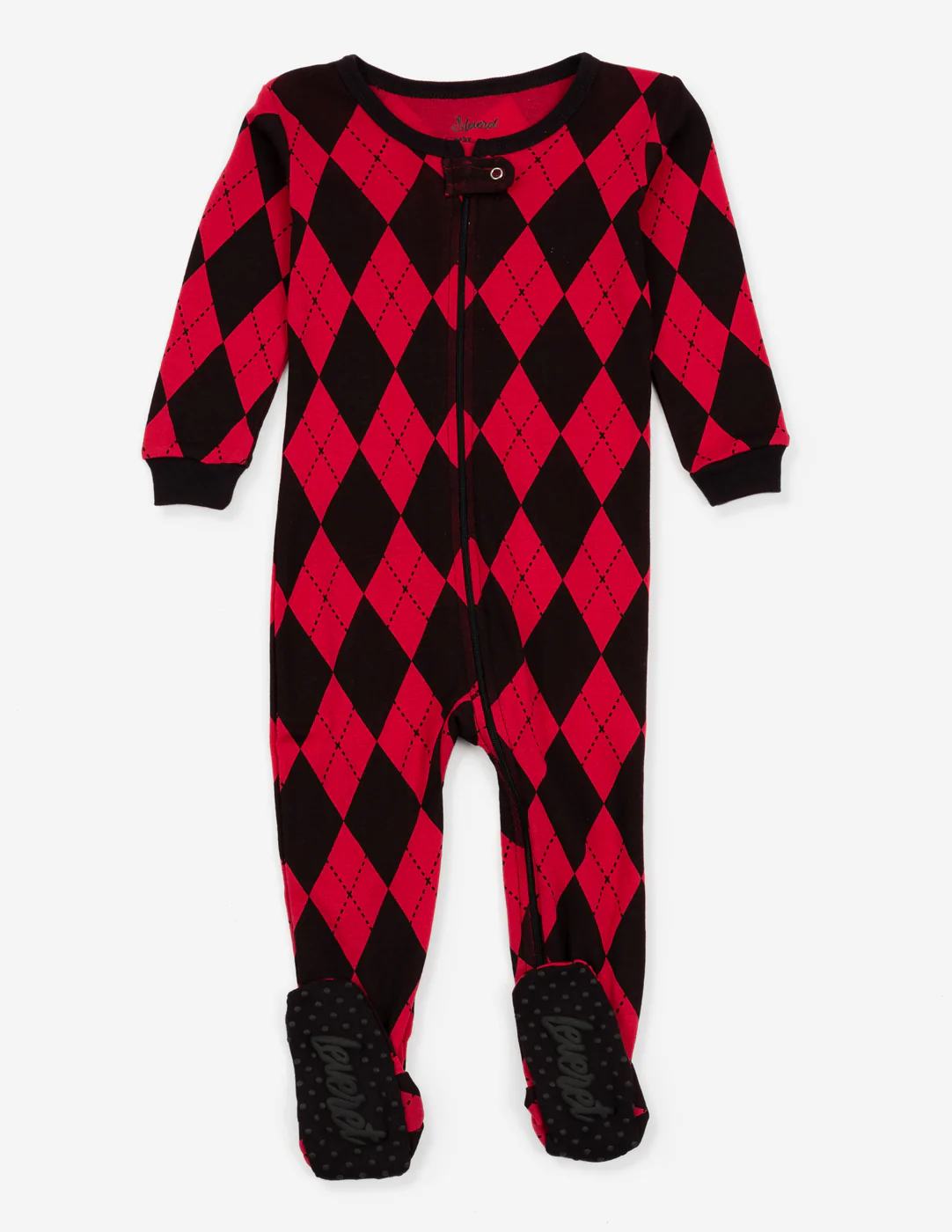Baby Footed Argyle Print Pajamas - Image 9