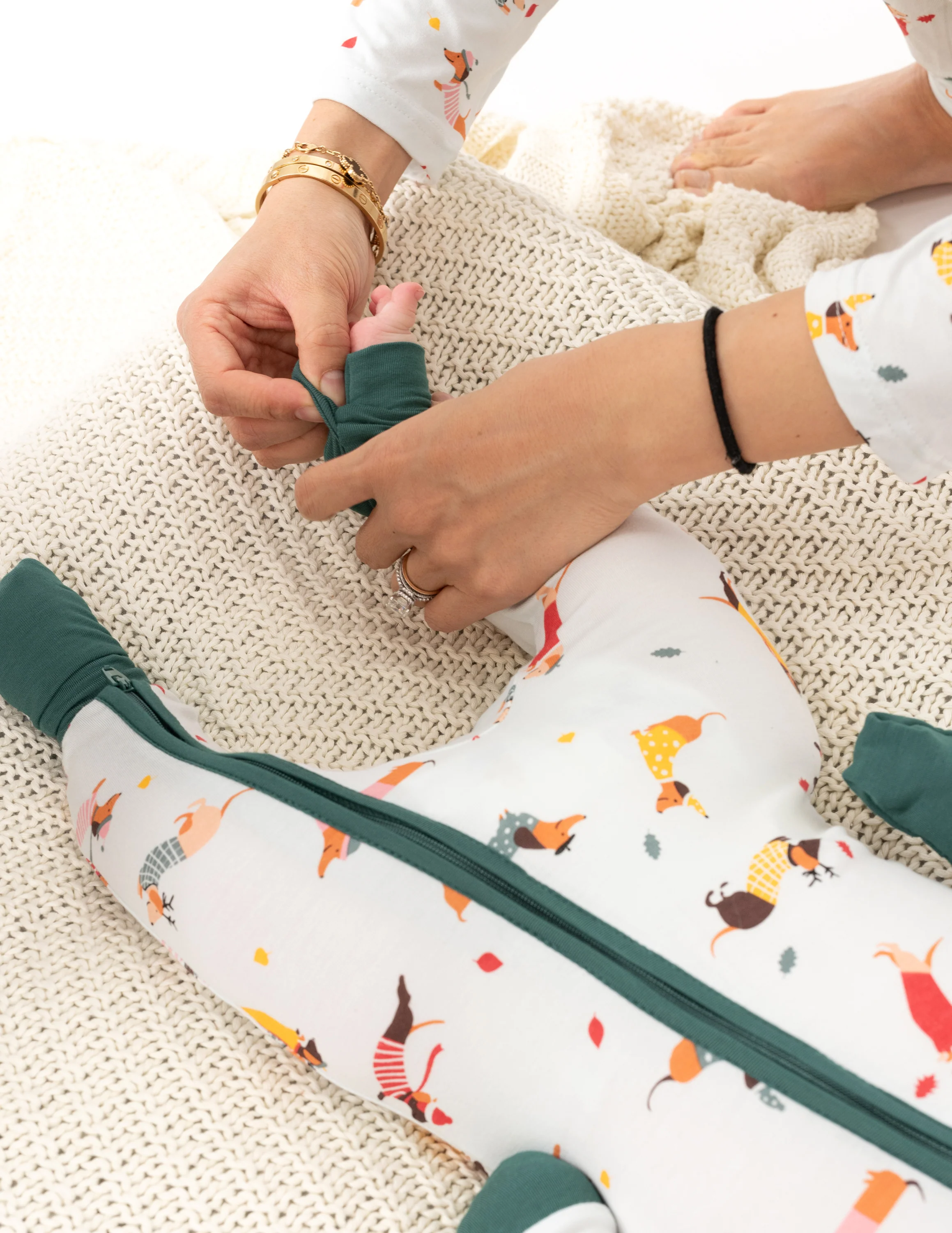 Baby's Footed Bamboo Pajamas - Image 3