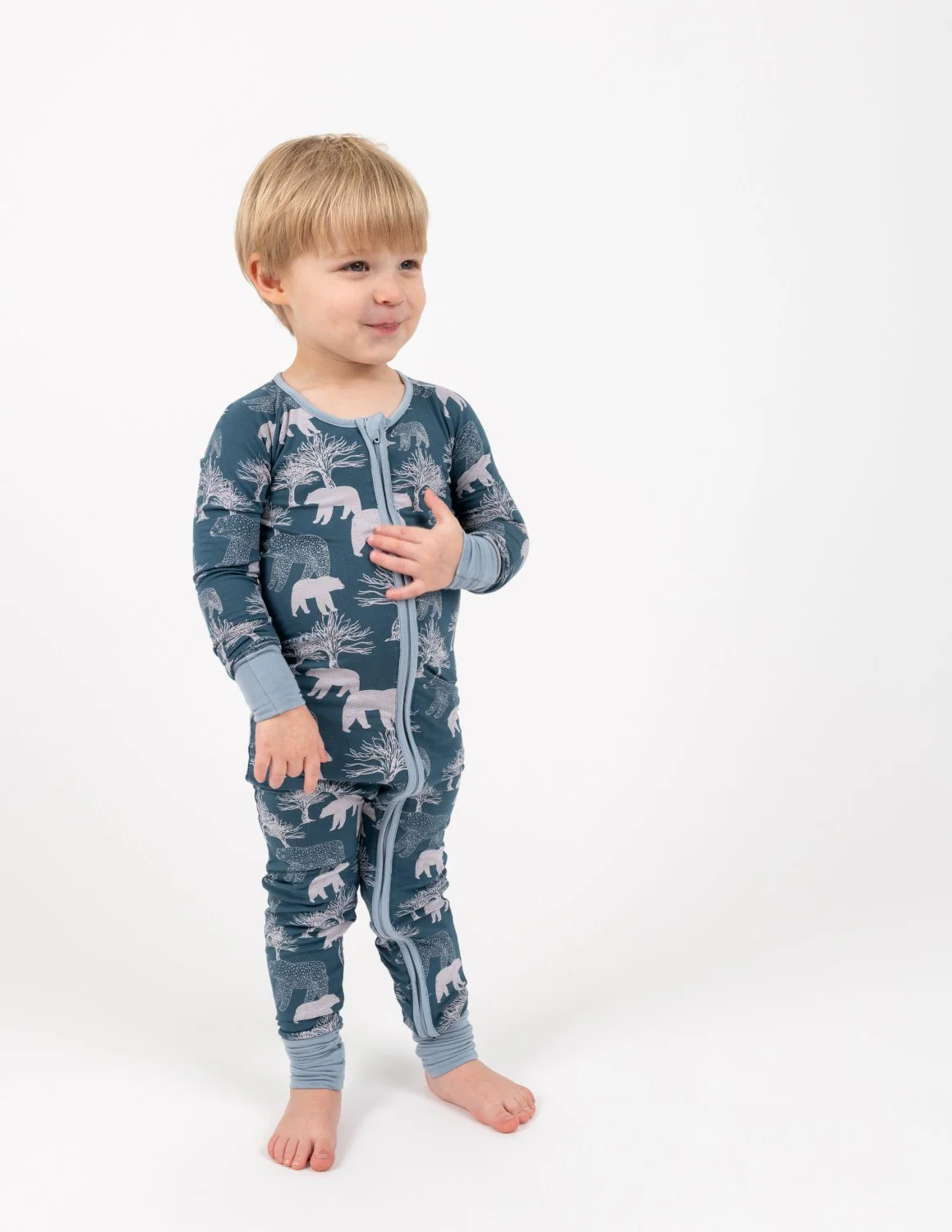 Baby's Footed Bamboo Pajamas - Image 7