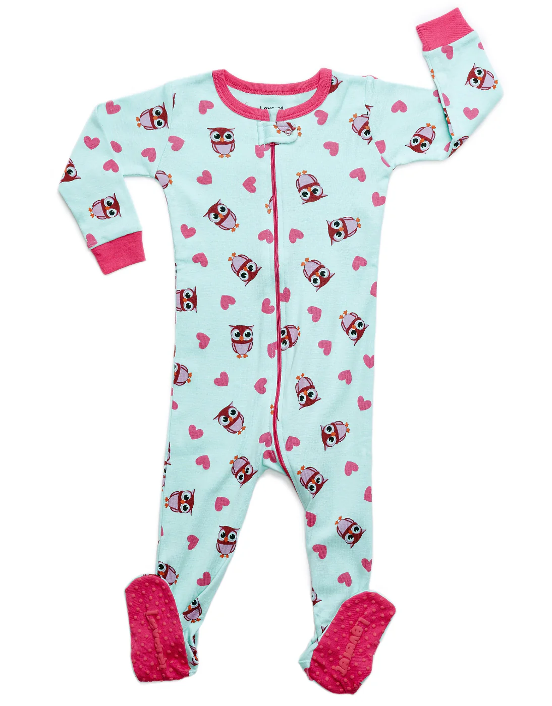 Kids Footed Cotton Pajamas - Image 13
