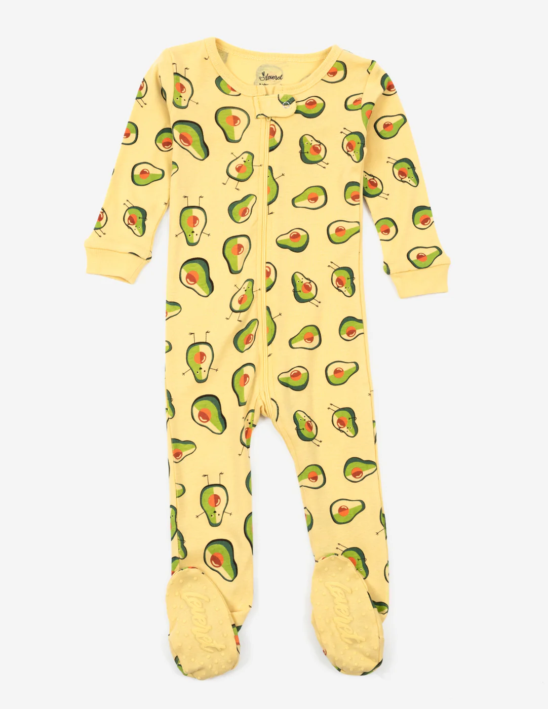 Baby Footed Food Print Pajamas - Image 5