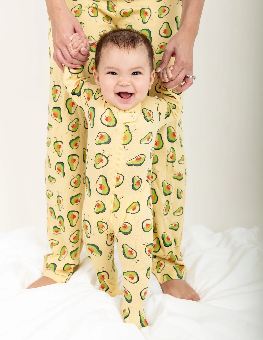Baby Footed Food Print Pajamas - Image 6