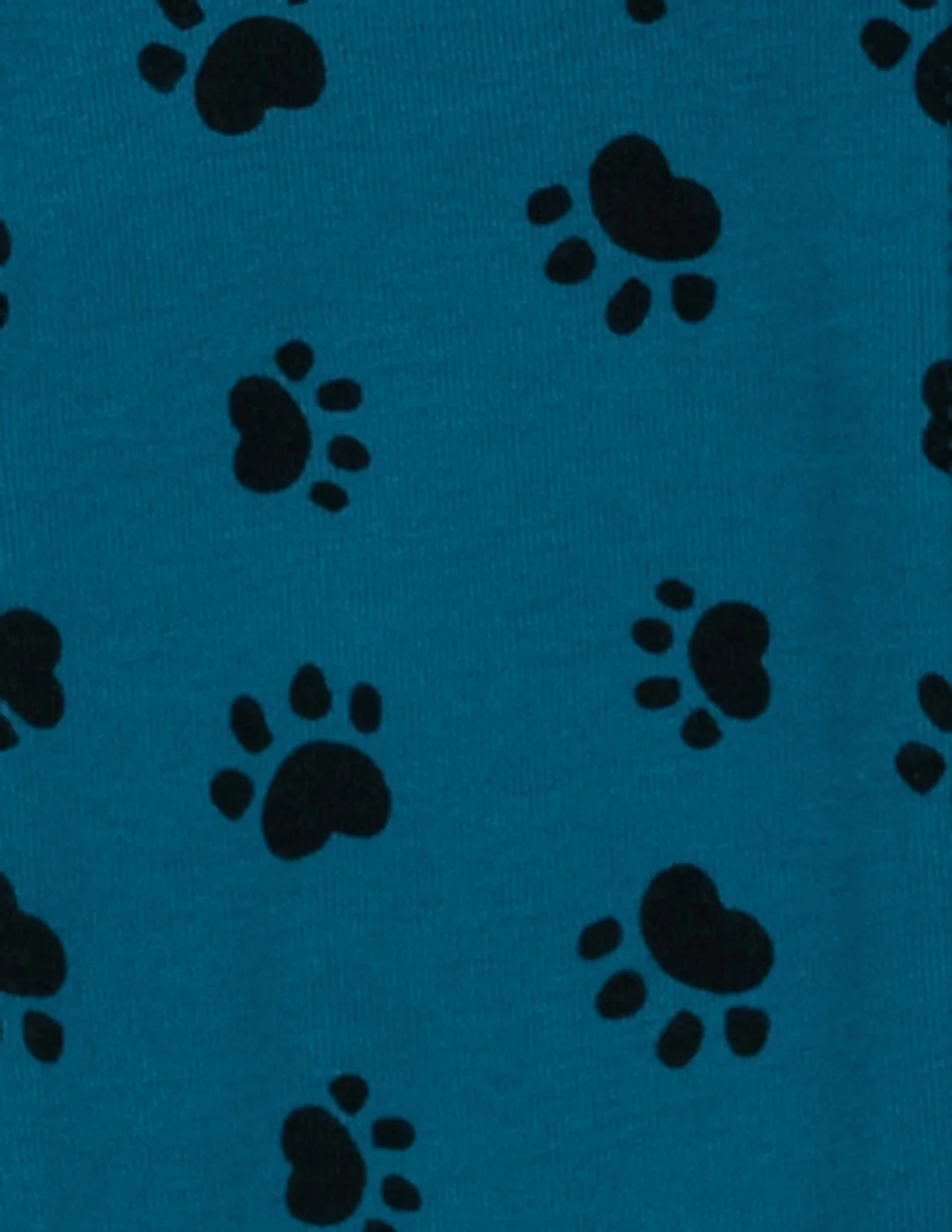 Baby Footed Paw Print Pajamas - Image 2