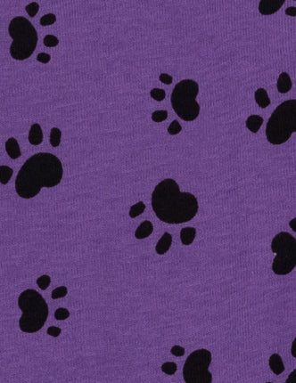 Baby Footed Paw Print Pajamas - Image 4