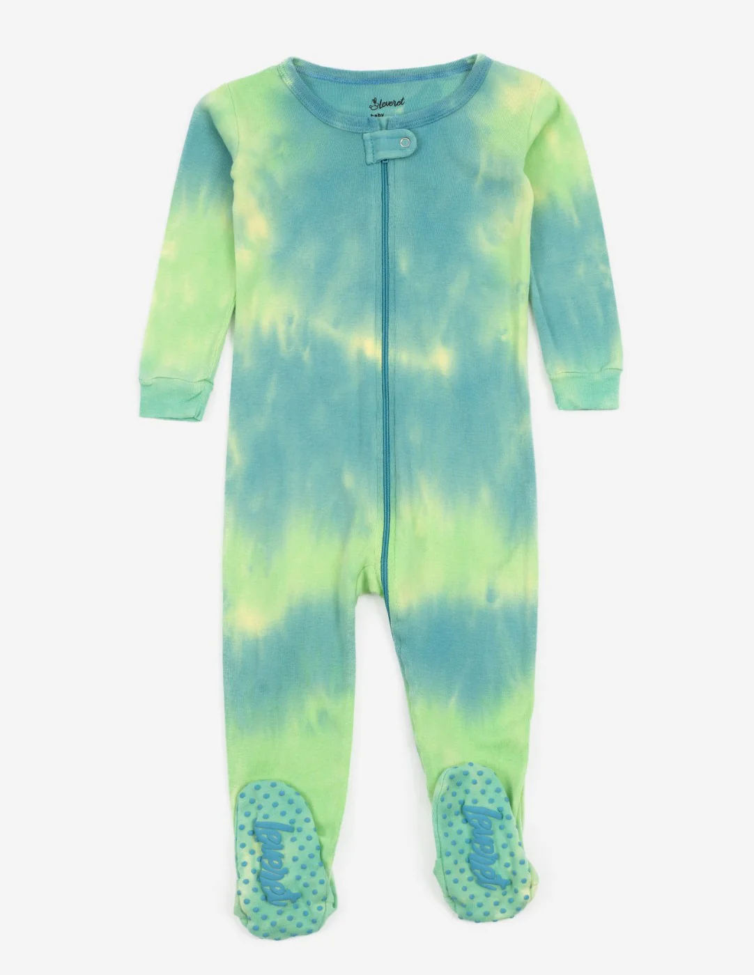 Baby Footed Mix Dye Cotton Pajamas - Image 8
