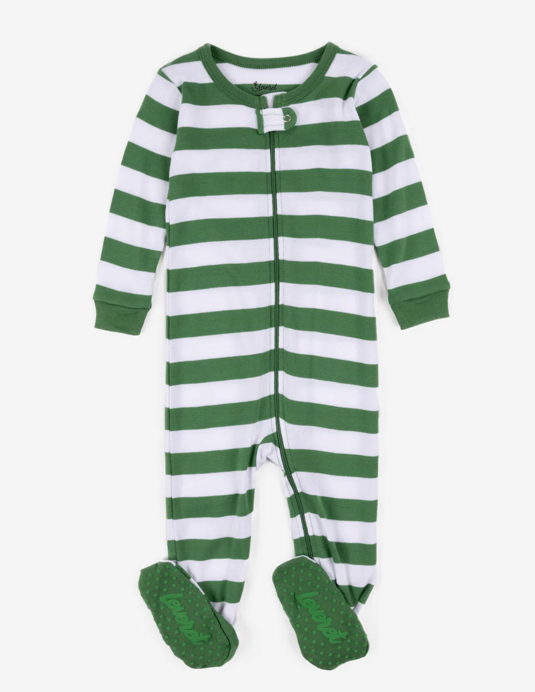 Baby Footed Striped Pajamas - Image 4