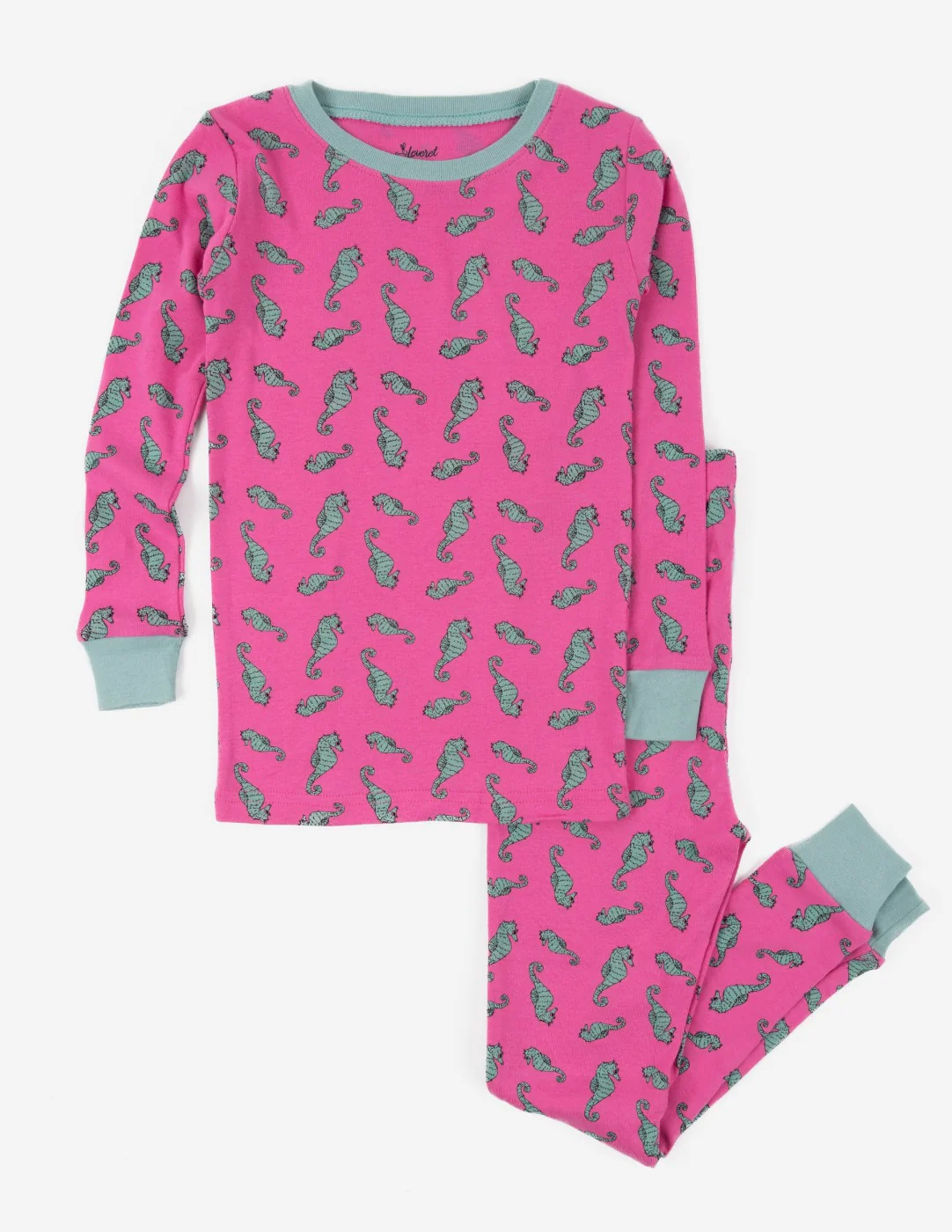 Kids Long Sleeve Cotton Pajamas - Image 3