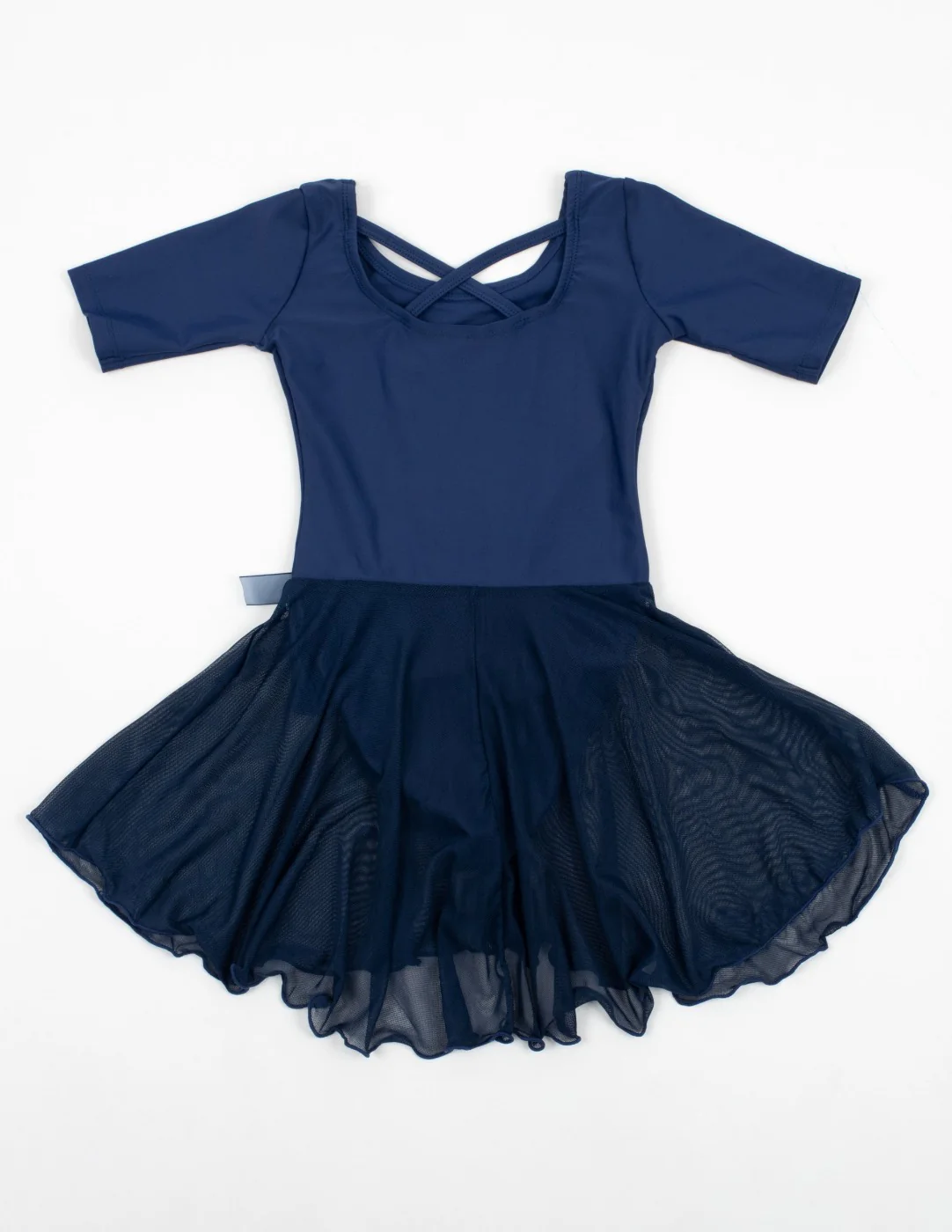 Short Sleeve Skirt Leotard - Image 18