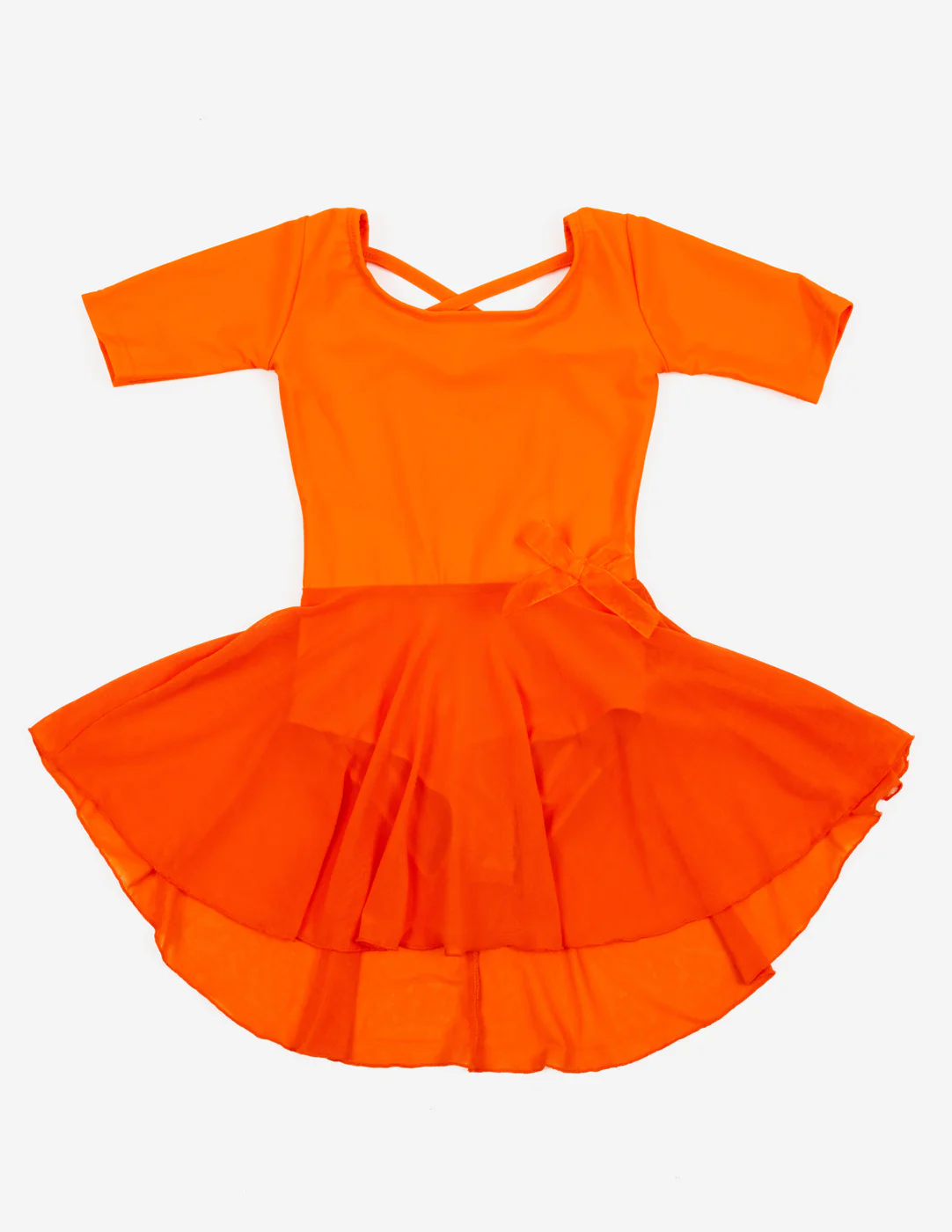 Short Sleeve Skirt Leotard - Image 7