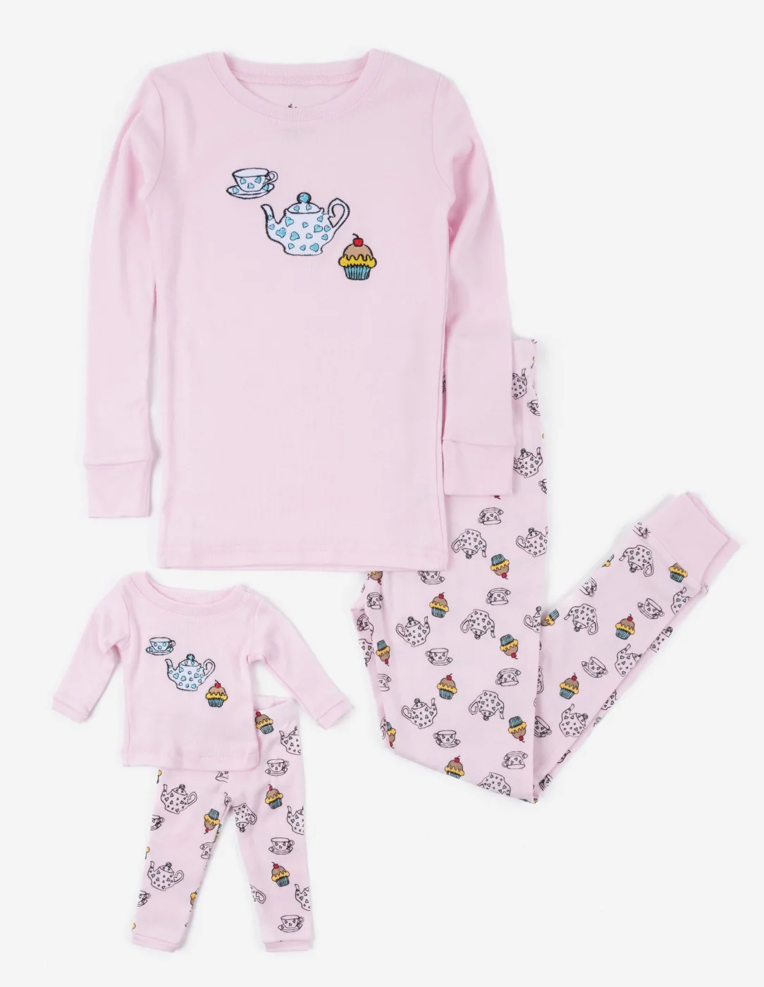 Kids Matching Girl & Doll Pajamas - Image 12