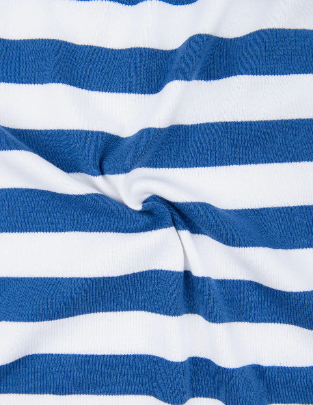 Kids Blue & White Stripes Pajamas - Image 2